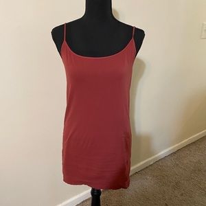 Niki Biki Burgundy Spaghetti Strap Tank
